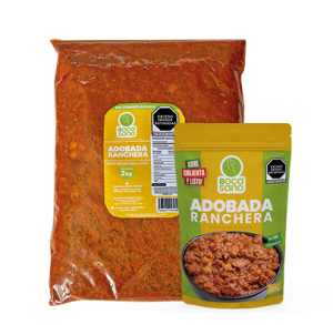 <strong>PRESENTACIÓN 227gr. y 2kg.</strong></br>Guiso de proteína vegetal y carne de cerdo, con trocitos de papa en adobo de la casa.